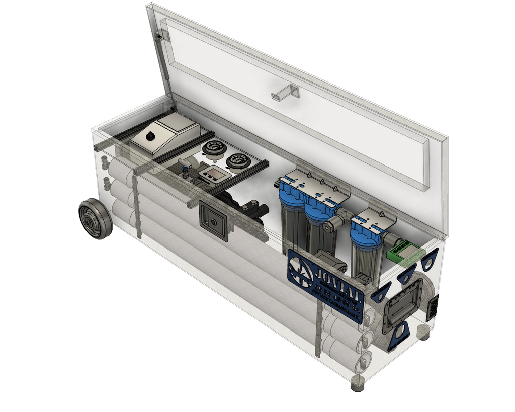 Dessalinisateur Motu/Matai haut débit transportable